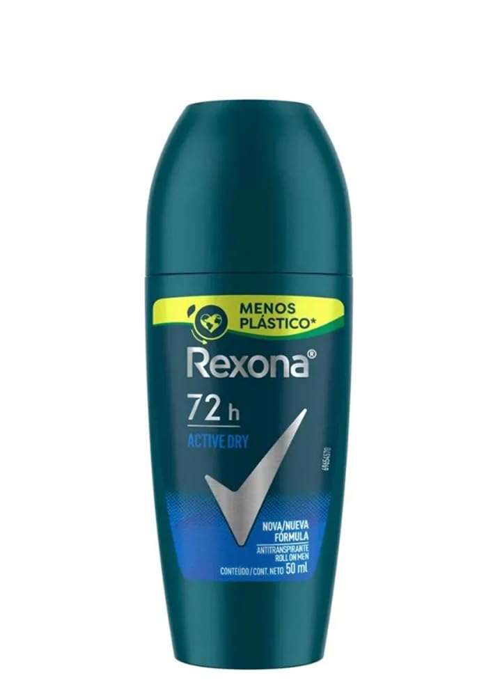 

Rexona Men Active 50мл Дезодорант Антиперспирант для подмышек Роликовый