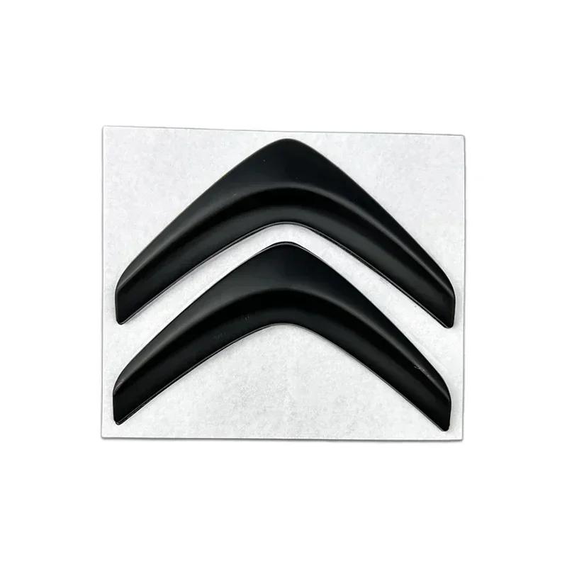 

Metal 10.2x8.6cm Car Front Hood Trunk Emblem Stickers for Citroen C4 C3 C5 C1 C6 C8 DS3 DS5 DS4 DS6 Xsara C-Elysee Picasso Nemo матовий чорний колір