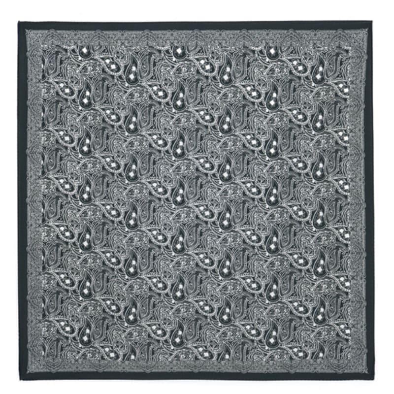 DOYOUKNOWMC ALL SEASON Mini Paisley Black Petite Scarf