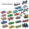 10/20/30/50/100Pieces Diecast Car Mini Cars Model Set Toys For Boys Sliding Inertia Pull Back Vehicle Toy Birthday Gifts Kids