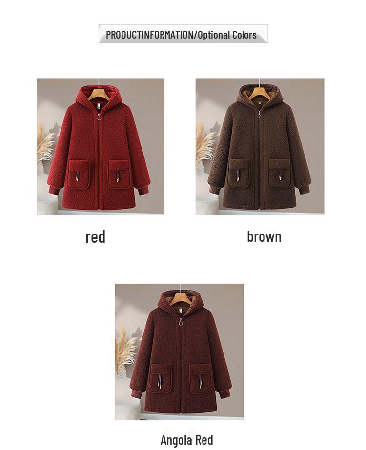 Baumwolljacke in Übergröße für Senioren und Mütter