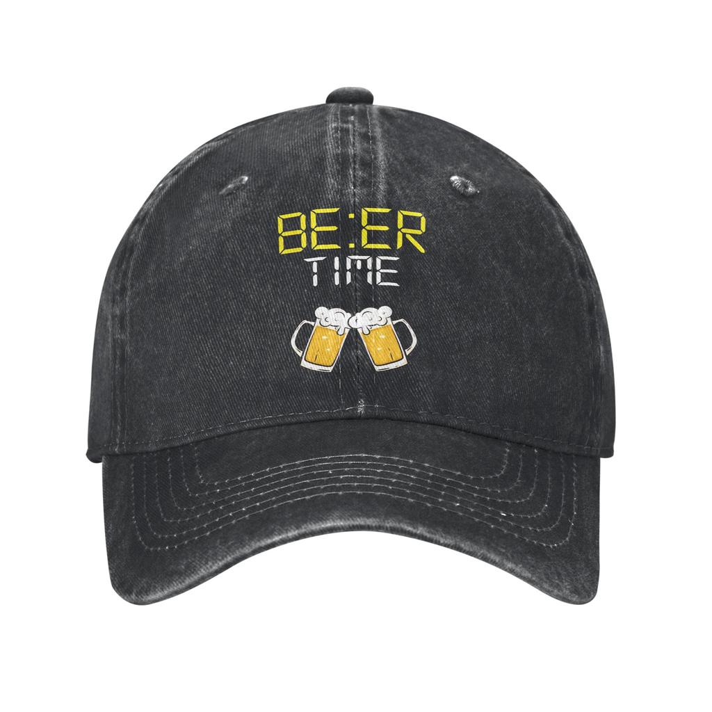 Vintage USA Flag Beer Baseball Cap Unisex Women Distressed Denim Washed Snapback Hat Outdoor Workouts Adjustable Hats Cap