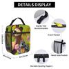 Cartoon M-Masha And Bear Insulated Lunch Bags Leakproof Reusable Cooler Bag Lunch Box Tote School  Picnic Food Bag