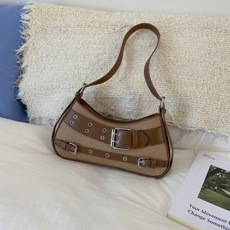 

Niche design women s bags, high-end fashion underarm bags, women s spring new casual messenger bags