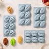 Food Grade Silicone Walnut Shaped Baking Mold Nonstick Easy Release For Chocolate Candy Dessert Making