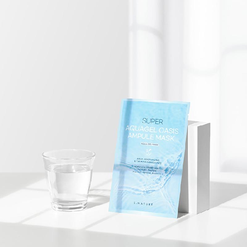 S.NATURE Super Aquagel Oasis Ampule Mask 30ml*10EA