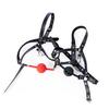 Silikon Ball Gag mit Geschirr & Nasenhaken - Adult SM Training