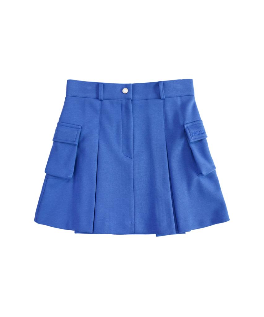 MONBIRDIE GOLF Vivid Cargo Skirt Blue