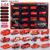Kids Alloy Pull Back Engineering Vehicle Toy Set Fire Truck Excavator Gift For Boys