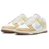 Nike Dunk Low Next Nature Soft Yellow Aquarius Blue Women Sneakers Cream Summit-White Glacier-Blue FZ4347-100