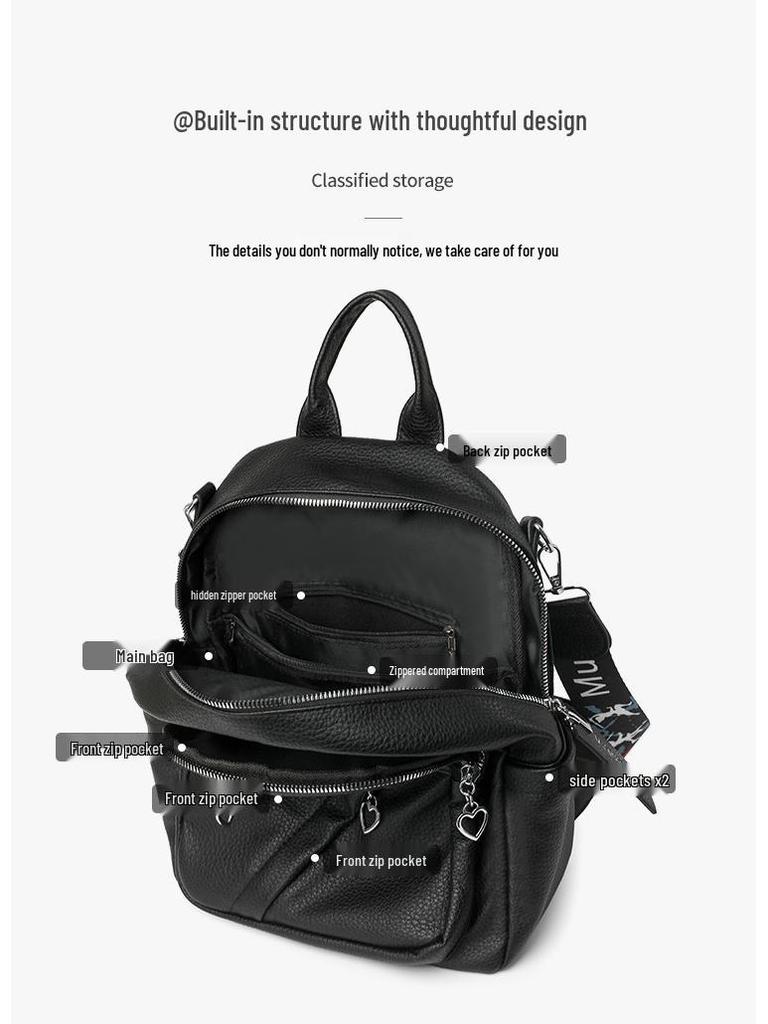 Women's Large Capacity High-End Backpack for Travel, Commute, and Casual Use