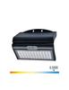 Solcellelampe 6W 430Lm 6 500K Med Sensor Svart Farge Edm