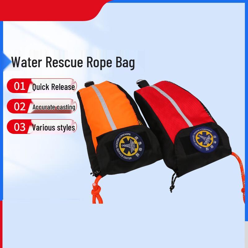 OLOMM Emergency Water Rescue Throw Rope Bag