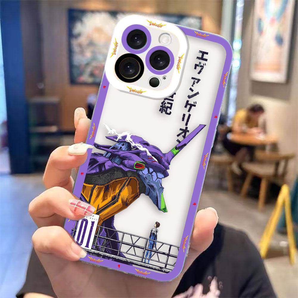 

New E-Evangelion Mecha Cover Phone Case For Redmi K40 K60 15C 14C 13C 13 12 12C 10 10C 10X 10A 9 9C 9T 9A 8 7 A1 A2 A3 A5 Case Redmi 9C
