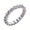 1Pc Fashion Simple Multifunctional Fashion Synthetic Zircon Ring