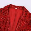Sparkly Irish Green Sequin Tailcoat Jacket for Saint Patrick's Day