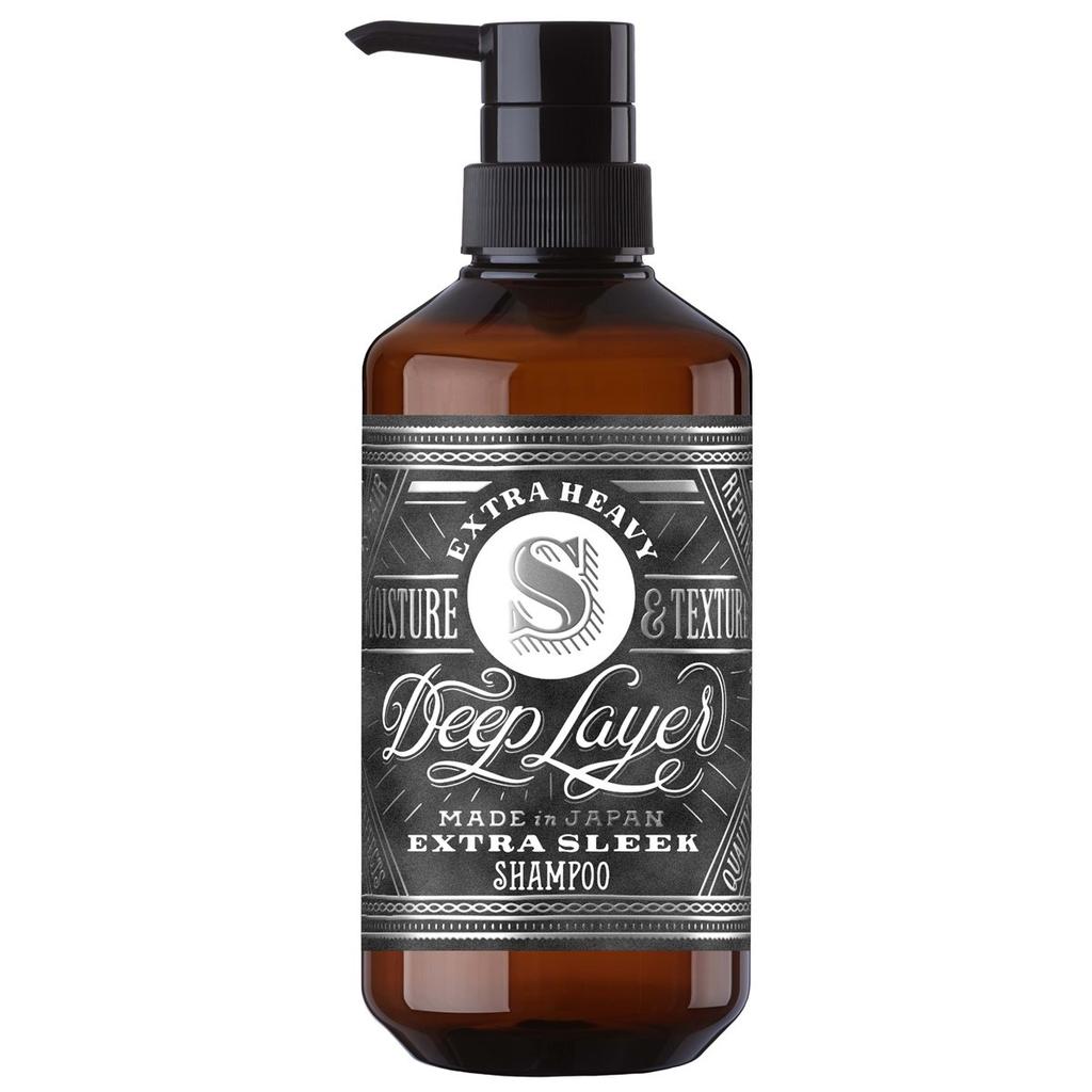 DEEP LAYER Extra Sleek Shampoo S szampon nadający gładkość włosom porowatym i niesfornym, 500 ml