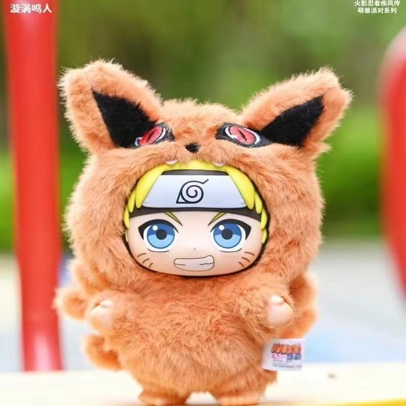 Authentic EAKI Naruto Shippuden Plushie Figure Cute Party Gift For Women Collectible Action Figure Blind Box Edition