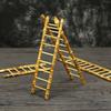 Multi-purpose Bamboo Ladder Cup Holder Yellow Tea Accessories  Desktop Ornament