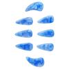 8Pcs   Finger Picks Silicone   Delicate Smoothly Appearance Elastic Professional   Nail Covers