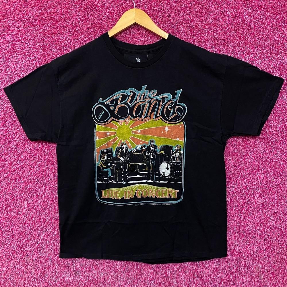 The Band Live in Concert Graphic TShirt Large Unisex T-Shirt XXXXL