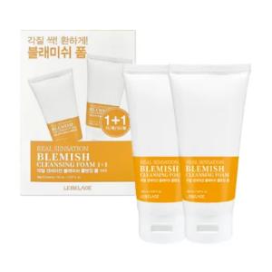[LEBELAGE] Real Sensation Blemish Cleansing Foam 1+1 / 150ml / Real Sensation Pore Cleansing Foam 1+1 / 150ml