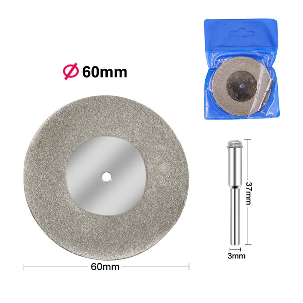 Diamond Cutting Disc Set For Dremel Rotary Accessories Circular Saw Blades Abrasive Grinding Wheels Disk Mandrel Power Tool