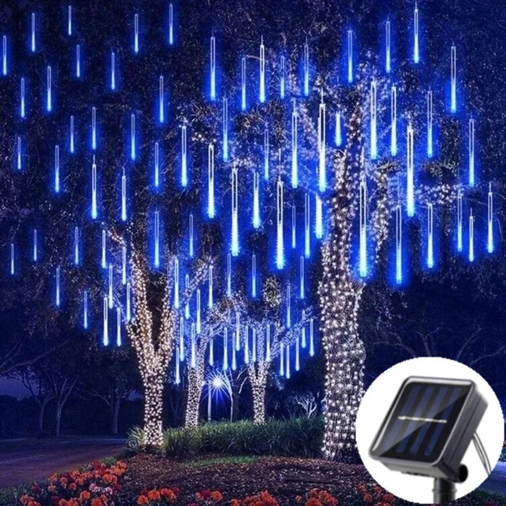 Multicolor Meteor Shower Rain Lights 8 Tube Outdoor Raindrop Lights Wedding