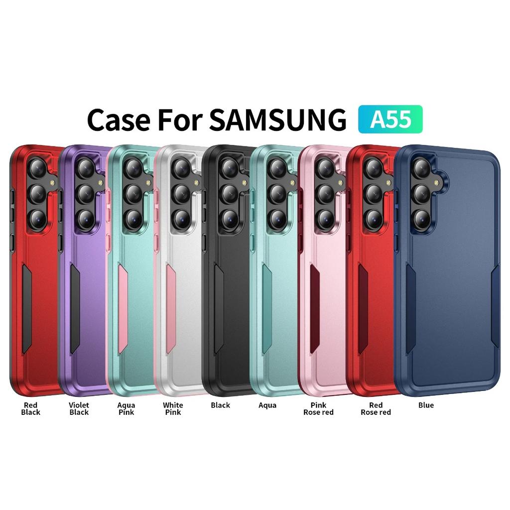 Case For Samsung Galaxy S25 Ultra S25 Plus S25 Edge S24FE A56 A36 A26 A16 A06 5G Heavy Duty Rugged Protective Shockproof Cover