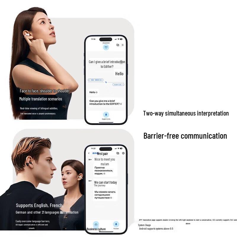 Edifier Comfo Clip Q Open-Ear Bluetooth Headset