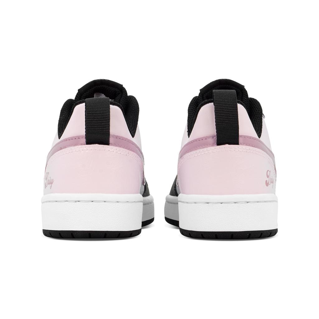 Nike Court Borough GS DEER First Love Journal Abrasion Resistant Abrasion Resistant Low Top Skateboard Shoes Women's BQ5448-115(Team84-)