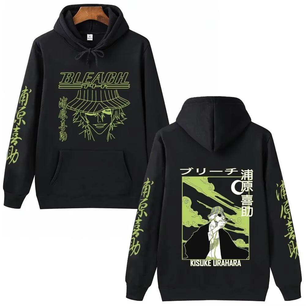 Bleach Hoodie Cosplay Cotton Pullover Sweatshirt Men Women Streetwear Clothes Oversized Unisex Breathable product Breathable