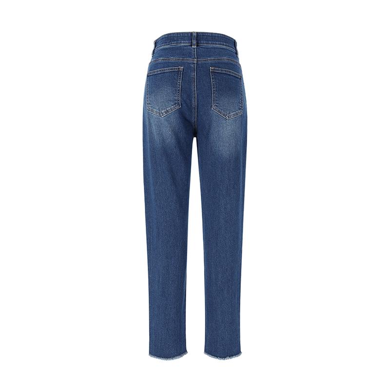 VISITINNEWYORK Baggy Fit Washed Point Denim (Vy9Dp16)