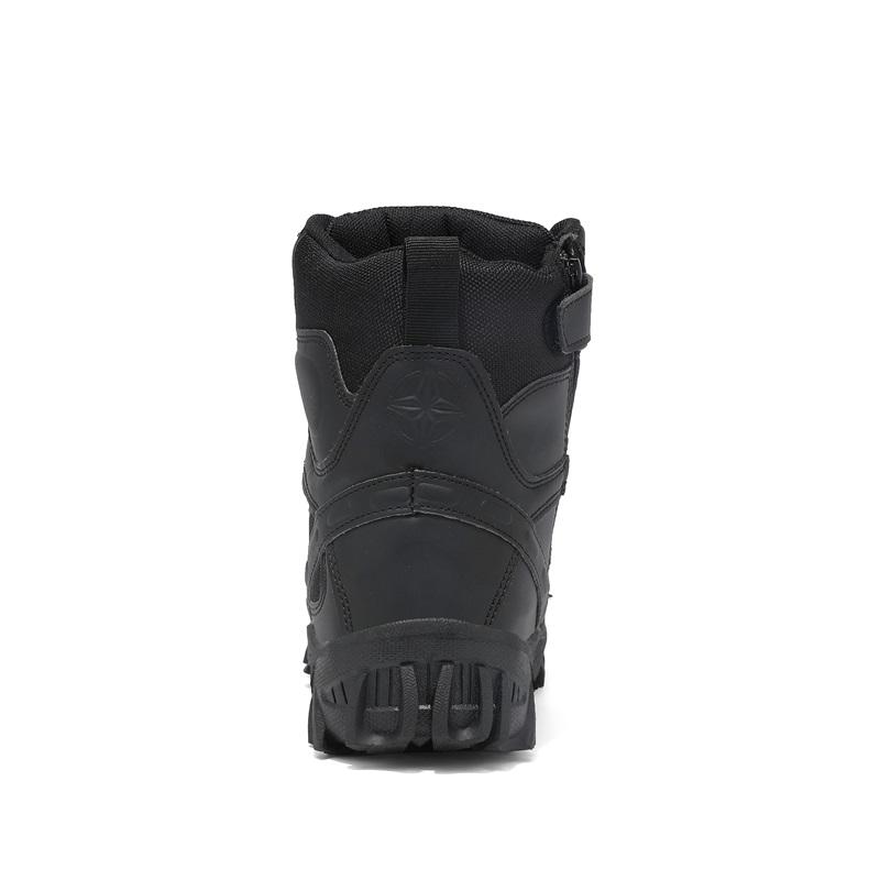Stivali Tattici Militari da Uomo Taglie Forti 39-46 Forze Speciali Taglio Alto Esercito Combattimento nel Deserto Colore Sabbia Pelle Scarpe da Lavoro
