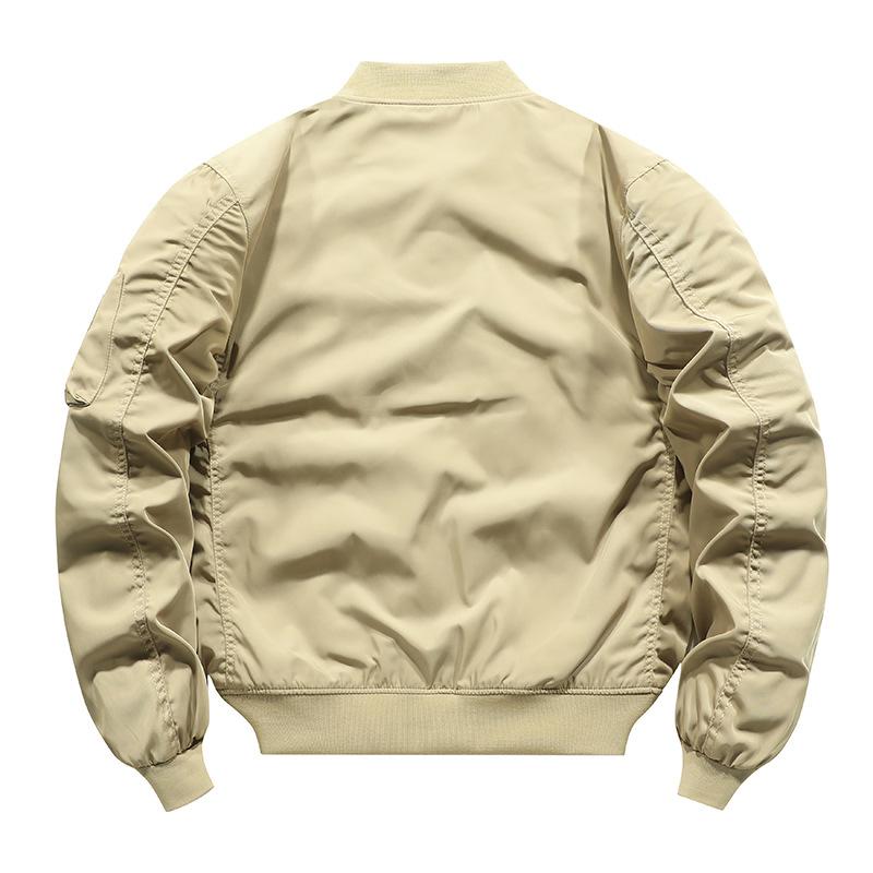 Bomber Jacket Men's Retro Baseball Uniform Multi-pocket Work Jacket Functional Jacket Three-proof Assault Top