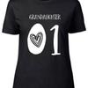 Nummer 1 Enkelin Tailliertes Daunisex Ladies T Shirt Vintage Slightly Streetwear Soft Stretched Homme Unisex