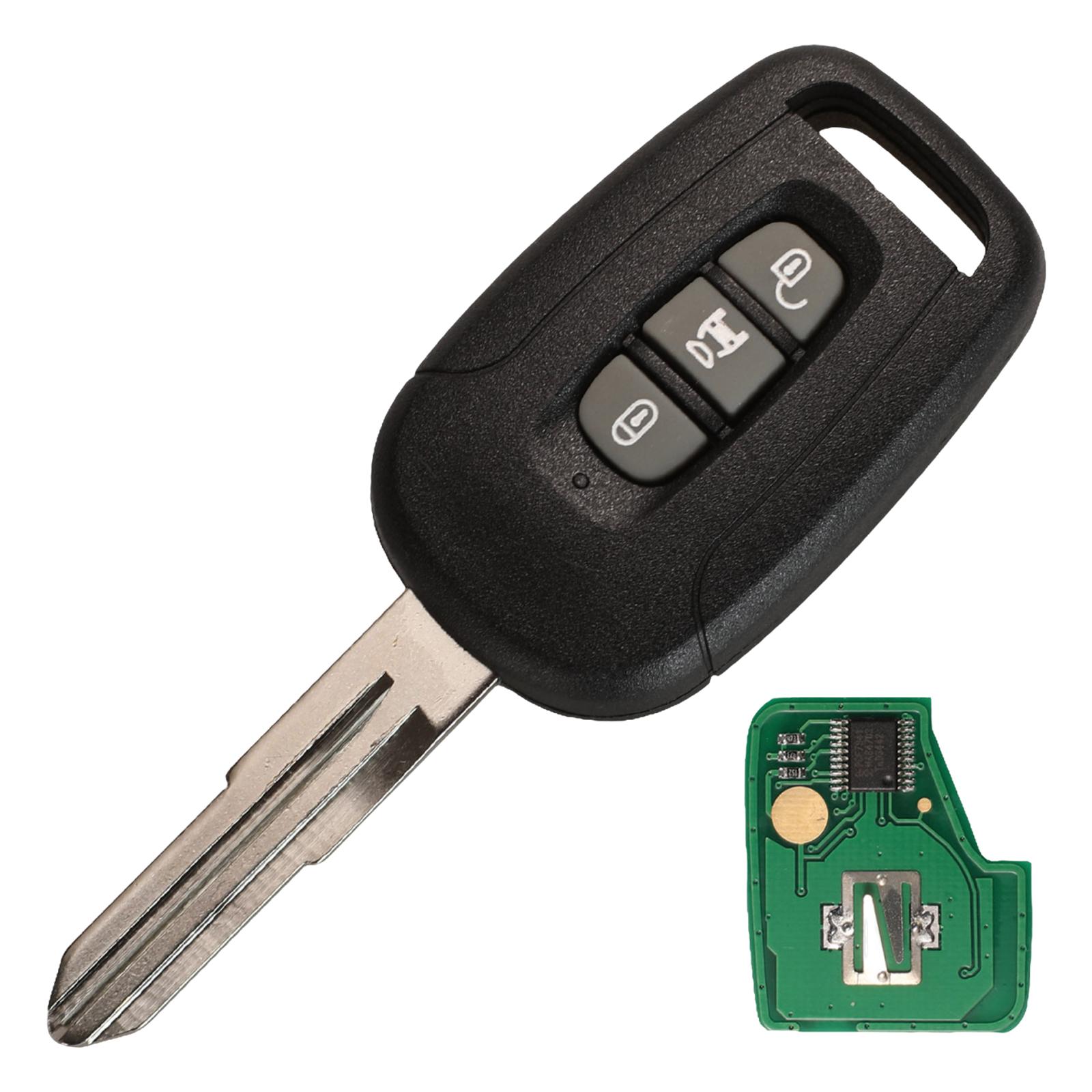 

2/3 Buttons 433MHz ID46 Chip Key Fob Replacement Car Keyless Entry Remote Control for Chevrolet Captiva Accessories