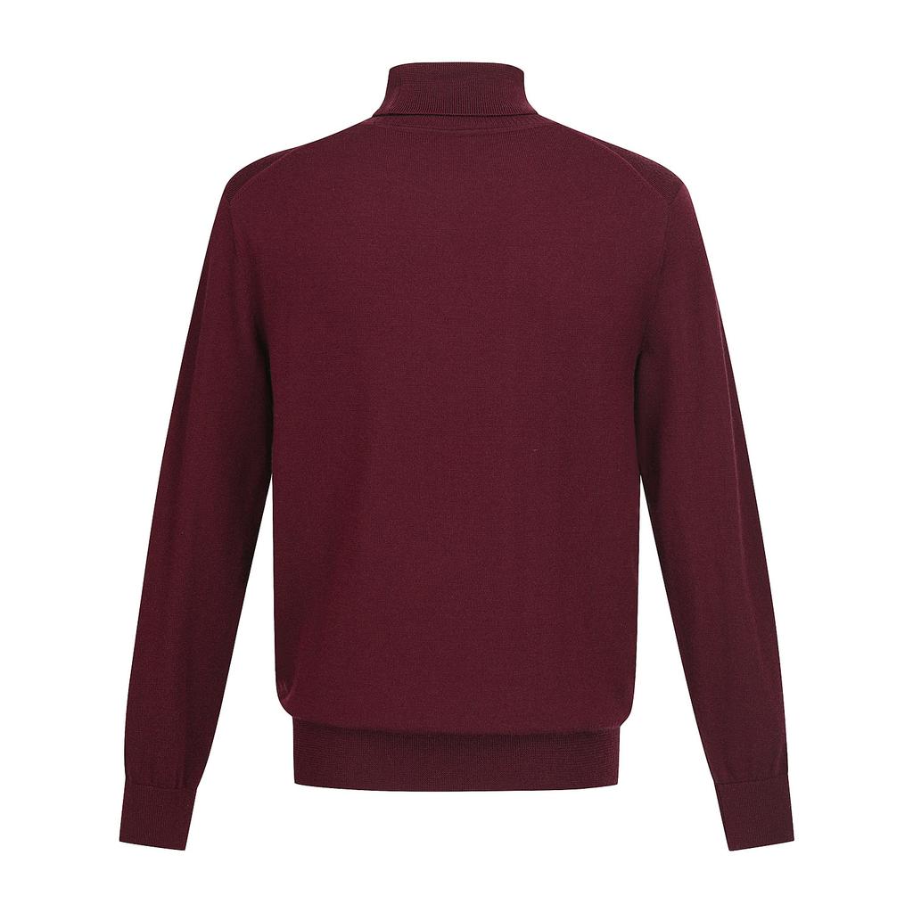 FERRAROMILANO Long Turtleneck Wool Knit Wine (Am0Ftst40379)