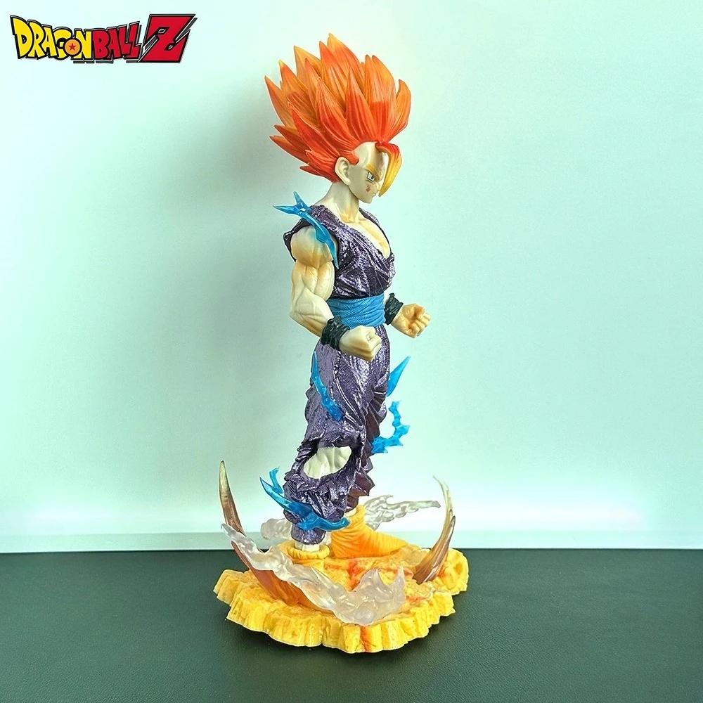 23.5cm Anime Dragon Ball Figure Super Saiyan Son Gohan Action Figures Pvc Desktop Ornamen Collection Model Toys Gifts Z 2 Round Sensory Compression