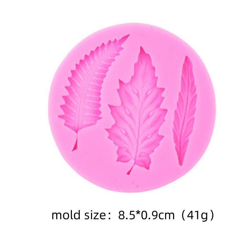 DIY Leaf Maple Leaf Silicone Mould Leaf Collection Flipping Silicone Mold Cake Decoration Moulds Resin Clay Accessories