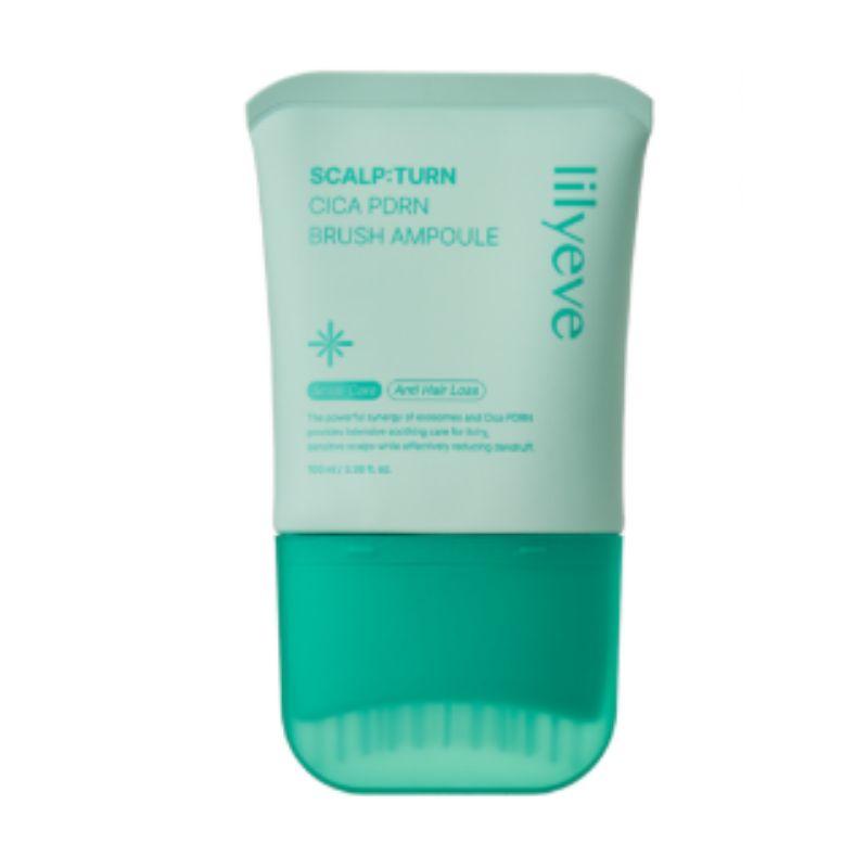 Lilyeve Scalp Cooling Cica PDRN Treatment Ampoule Korean K-Beauty Hair Loss Care Scalp Serum for Dandruff & Oil Control 100ml