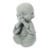 Premium Handcrafted Monk Statue Desktop Decor Dainty Detailed Smooth Finish Wear-Resistant Home Office Dorm Decoration Exquisite