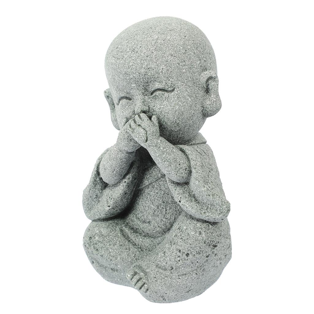 Premium Handcrafted Monk Statue Desktop Decor Dainty Detailed Smooth Finish Wear-Resistant Home Office Dorm Decoration Exquisite