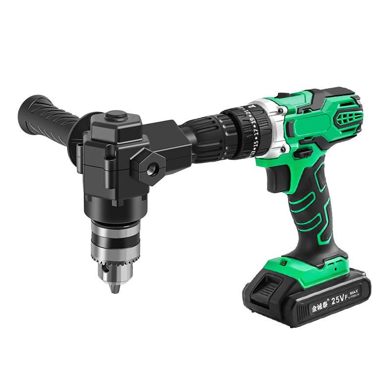 Multifunktionaler 90°-Winkeladapter Hammer & Bohrmaschine mit universellem Schraubendreher-Bit-Halter