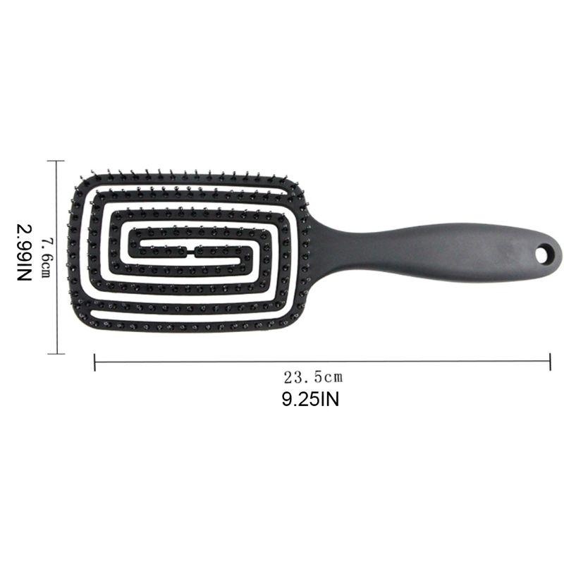 Professioneller Haarbürstenkamm mit Belüftung, antistatisch, Kopfmassagekämme, Stylingwerkzeug