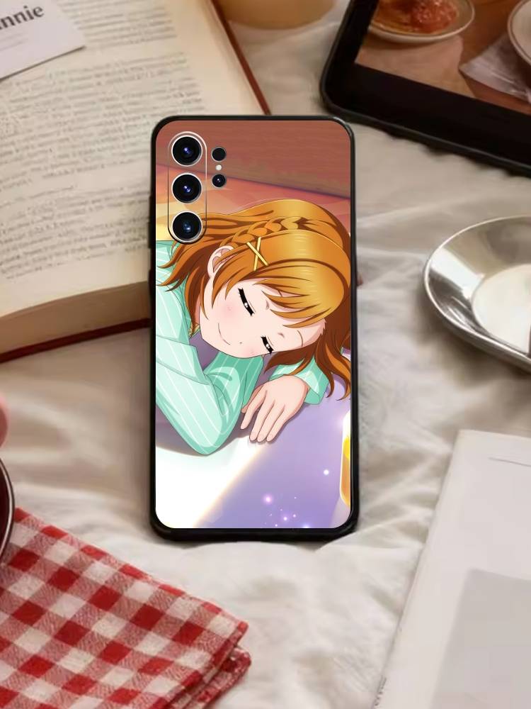 Kousaka Honoka-Love Live Handyhülle Für Samsung S26,S25,S24,S23,S22,S21,S20,Plus,Fe,Lite,Andere Schwarze Hülle