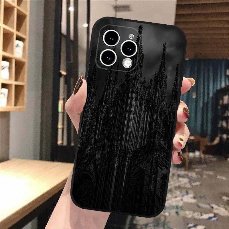 

Gothic Castle Church Art Phone Case For iphone 17 Pro Max 17 Pro Air 16 15 14 13 Pro Max 15 16 Pro 15Plus iphone 16ProMax