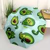 1pc Avocado Cats Automatic Open/Close Umbrella with One Touch Button,, Windproof Design   Lightweight Portable Umbrella for Women & Men6052