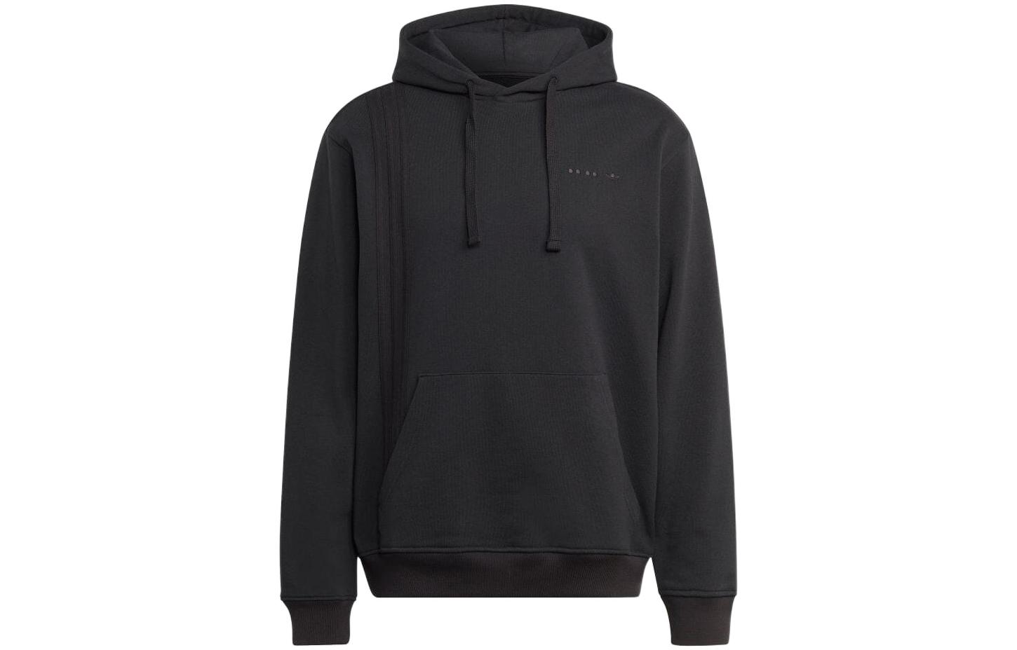 Adidas Sweatshirts Men s Gray Hooded Moderate Regular IC8418 XS