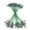 100PCS Fishing er Swivels Snap Anti Corroison Hard Steel Wire er for Saltwater 20cm  7.9in